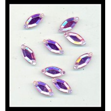 Violet Horse Eye Flatback 